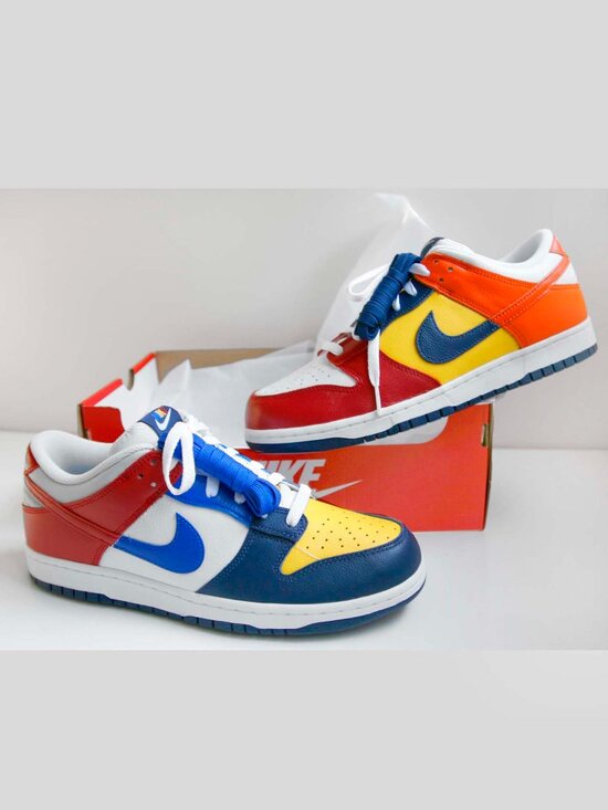 Nike Dunk Low Japan QS Men\'s Shoes Midnight Navy and Varsity Red Size 11 RARE main image 10